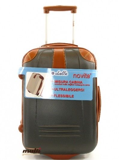 Mała walizka DIELLE 255 C Marrone
